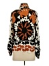 Zara Print Black Long Sleeve Blouse Size S - photo 2