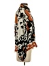 Zara Print Black Long Sleeve Blouse Size S - photo 4