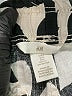 H&M 100% Linen Print Black Shorts Size S - photo 3