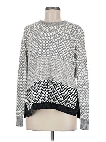 Madewell Geo-Block Pullover Sweater (view 1)