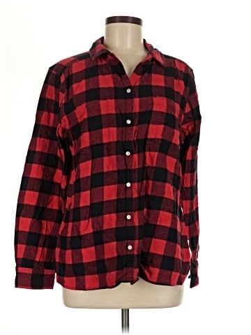 Croft & Barrow Long Sleeve Button-Down Shirt (view 1)