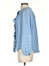 Sam Edelman Blue Long Sleeve Blouse Size XS - photo 5