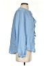 Sam Edelman Blue Long Sleeve Blouse Size XS - photo 4
