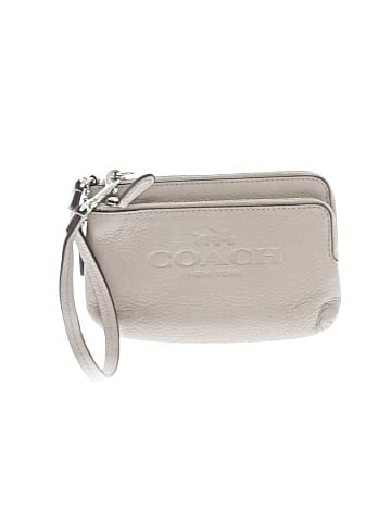 Coach Factory Leather Wristlet (view 1)