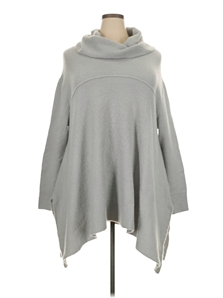 Pre-owned Cato Poncho In Gray