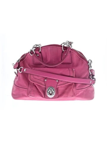 Coach Leather Satchel (view 1)