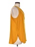 Gibson Latimer 100% Polyester Yellow Sleeveless Blouse Size M - photo 4