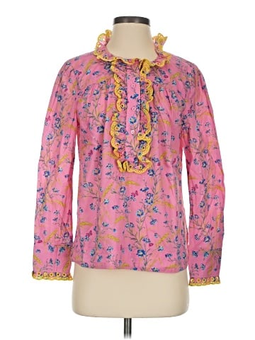 Liberty Art Fabrics for J.Crew Long Sleeve Blouse (view 1)