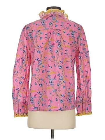 Liberty Art Fabrics for J.Crew Long Sleeve Blouse (view 2)
