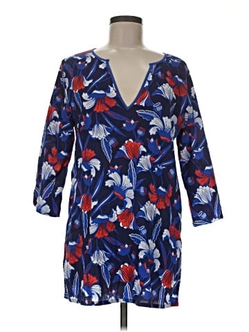 J.Crew Factory Store 3/4 Sleeve T-Shirt (view 1)