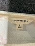 Lucky Brand Floral Ivory Pullover Sweater Size L - photo 4