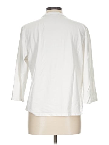 Lands' End 3/4 Sleeve Blouse (view 2)