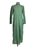 Tibi Argyle Plaid Green Casual Dress Size 2 - photo 1