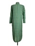 Tibi Argyle Plaid Green Casual Dress Size 2 - photo 2
