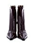Assorted Brands Burgundy Ankle Boots Size JP 24 1/2 / US 7 1/2 - photo 2
