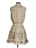 Papermoon 100% Polyester Tweed Tan Cocktail Dress Size S - photo 2