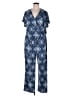 Style&Co Paisley Blue Jumpsuit Size XL - photo 1