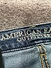 American Eagle Outfitters Solid Blue Jeans Size 14 - photo 4