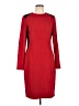 Carlisle Color Block Red Casual Dress Size 10 - photo 1