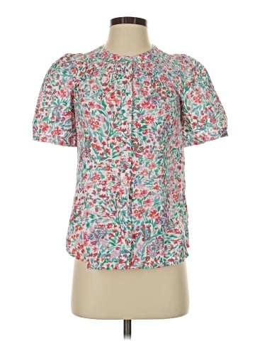J.Crew Factory Store Short Sleeve Blouse (view 1)
