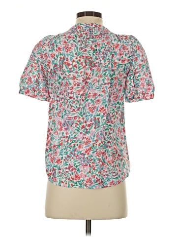 J.Crew Factory Store Short Sleeve Blouse (view 2)