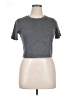 Unbranded Metallic Gray Short Sleeve T-Shirt Size XL - photo 1
