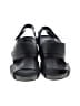 Max Studio 100% Leather Black Sandals Size 8 1/2 - photo 2