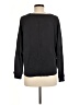 Ann Taylor LOFT Black Sweatshirt Size M (petite) - photo 2