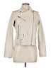 Zara 100% Polyurethane Ivory Jacket Size M - photo 1