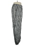 Robert Louis 100% Rayon Print Silver Casual Pants Size XL - photo 4