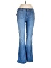 Hollister Hearts Blue Jeans Size 11R - photo 1