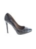 Steve Madden Animal Print Gray Heels Size 7 - photo 1