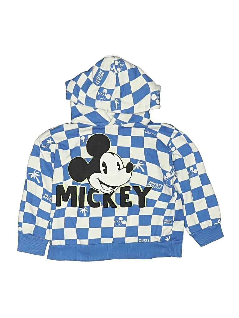 Pre-owned Disney Kids' Pullover Hoodie In Blue