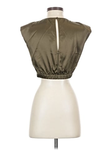 Nicholas Sleeveless Silk Top (view 2)