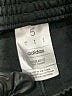 Adidas 100% Polyester Black Track Pants Size 5 - photo 3