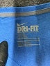 Nike 100% Polyester Blue Active T-Shirt Size XL - photo 7