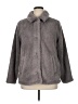 32 Degrees 100% Polyester Gray Faux Fur Jacket Size XL - photo 1