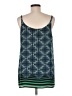 CAbi 100% Polyester Teal Sleeveless Blouse Size M - photo 2