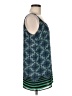 CAbi 100% Polyester Teal Sleeveless Blouse Size M - photo 4