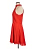 Naven 100% Polyester Solid Red Cocktail Dress Size 6 - photo 5