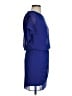 ASOS Solid Blue Cocktail Dress Size 0 - photo 4