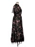 Torrid 100% Polyester Floral Black Casual Dress Size 1X Plus (1) - photo 4
