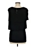 VERTIGO 100% Rayon Black Short Sleeve Top Size M - photo 2
