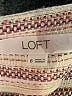 Ann Taylor LOFT Stripes Ivory Shorts Size 6 - photo 3