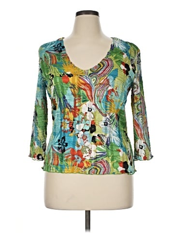 Alberto Makali 3/4 Sleeve Blouse (view 1)