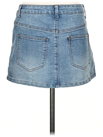 Madden Girl Denim Skirt (view 2)