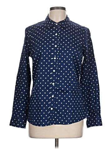 Laura Ashley Long Sleeve Button-Down Shirt (view 1)