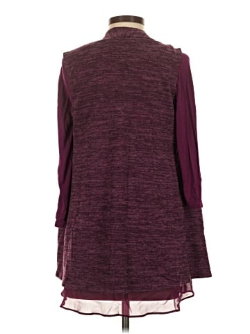 LOGO by Lori Goldstein Long Sleeve Top (view 2)