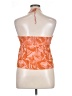 Volcom Orange Sleeveless Blouse Size 14 - photo 2