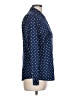 Laura Ashley Polka Dots Blue Long Sleeve Button-Down Shirt Size 10 - photo 4
